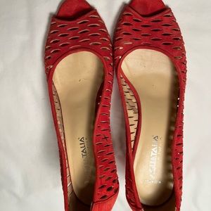 Butter hand made in Italy suede high heel